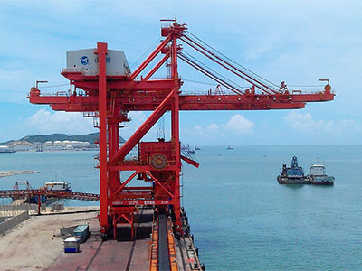 卸船機(jī)實(shí)拍