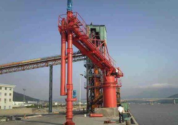 水泥卸船機實拍