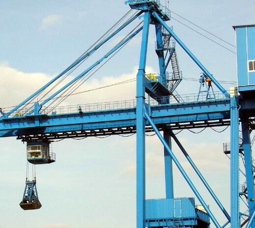 螺旋卸船機實拍 螺旋卸船機實拍