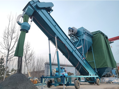 礦石粉集裝箱拆柜設備